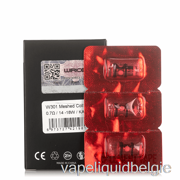 Vape Liquid Hellvape X Wirece Toploading Vervangende Spoelen 0.7ohm T3-01 Mesh-spoelen